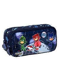 Me Çanta PJ Mask Space Lacivert Erkek Çocuk Kalemlik - İki Bölmeli