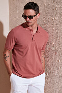 Buratti % 100 Pamuk Regular Fit Düğmeli Polo Yaka T Shirt Erkek 5902127