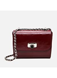 Bordo Kadın Mini (Çapraz) Çanta