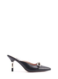 ALBURY 4FX Siyah Kadın Topuklu Terlik