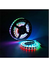 Polosmart PGS405 TV Arkası Dekoratif Kumandalı Su Geçirmez 16 Farklı Renk RGB Led Şerit Aydınlatma