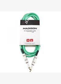 Madison Gitar Kablosu 3 Metre- YEŞİL