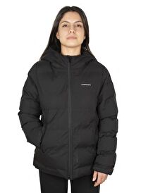 Lumberjack CT2002 Jenny Coat 4Pr Siyah Kadın Mont 101782389