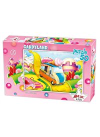 Star Puzzle 50 Parça Şeker Diyarı Çocuk Puzzle