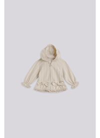 BG Store Kız Bebek Ekru Eşofman Üstü