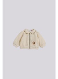 BG Store Kız Bebek Ekru Eşofman Üstü