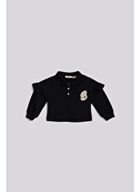 BG Store Kız Bebek Siyah Sweatshirt