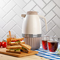 Schafer Hause 2 Litre Cam Termos-Bej
