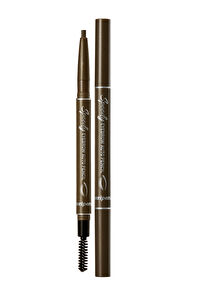 Doğal Görünüm Sunan Asansörlü Kaş Kalemi Peripera Speedy Eyebrow Auto Pencil (01 Black Brown)