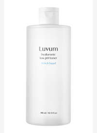 Gözenek Görünümünü Azaltan Nemlendirici pH 5.5 Tonik Luvum Witch Hazel Hyaluronic pH Toner 300ml