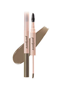 Uzun Süre Kalıcı, Yoğun Pigmentli Kaş Jeli Peripera Speedy Drawing Longwear Brow (01 Ash Gray)