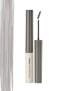 Özel Fırça Tasarımlı, Yoğun Pigmentli Kaş Maskarası Peripera Speedy Skinny Browcara 01 Cool Gray