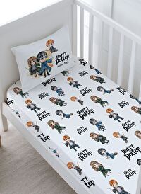 Bebek Boy Lastikli Çarşaf Seti - Cartoon Serisi - Harry Potter