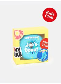 Eat My Socks - Çocuk Joe Donut Mavi Çorap