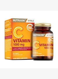 Nutraxin C Vitamin 1000 Mg - C Vitamini Deposu Zaman Salınımlı 30 Tablet