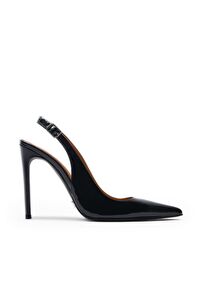 Jabotter Siyah Kadın Rugan Stiletto JAB9998 / 625
