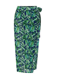 Ayarlanabilir Bel Green Leaf pareo