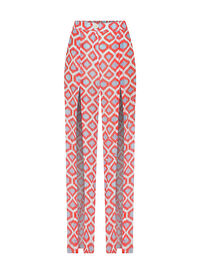 Ön Yırtmaç Detaylı Coral Marine Pantolon