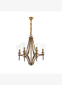 Clore 6 Kollu Eskitme Gold Avize