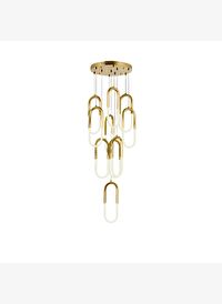 Martin 10 Kollu Gold LED Sarkıt Avize