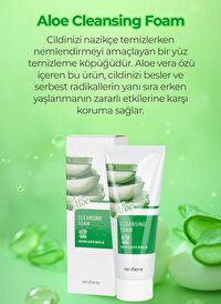 Aloe Vera İçerikli Nemlendirici ve Yatıştırıcı Yüz Temizleme Köpüğü 150ml