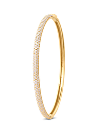 Sunshine Pave Kelepçe Bileklik-Golden