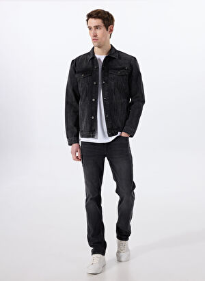Mustang Antrasit Erkek Düz Paça Straight  Denim Pantolon Washington Straight-01