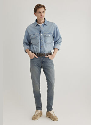 Mavi  Erkek Dar Paça Skinny  Denim Pantolon M0042489278_JAMES