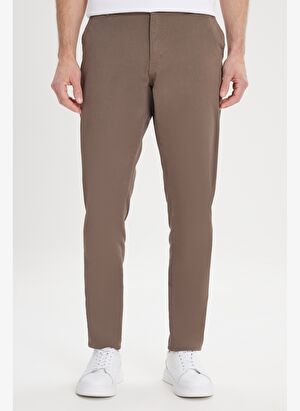 Erkek Açık Kahve Slim Fit Dar Kesim Yan Cep Pamuklu Esnek Chino Pantolon Erkek Açık Kahve Slim Fit Dar Kesim Yan Cep Pamuklu Esnek Chino Pantolon