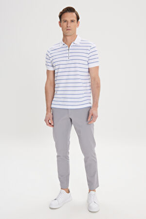 Erkek Gri Slim Fit Dar Kesim Yan Cep Pamuklu Esnek Chino Pantolon Erkek Gri Slim Fit Dar Kesim Yan Cep Pamuklu Esnek Chino Pantolon