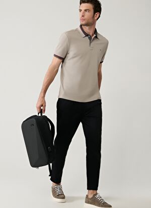 Erkek Siyah Klasik Bel Relaxed Fit Pantolon A41Y3037