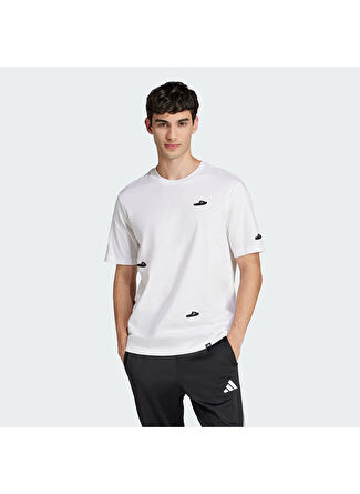 Мужская футболка Adidas Günlük M L Slides Tee Jj3999 на каждый день