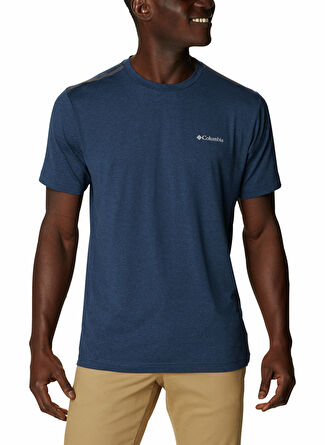 Мужская футболка Columbia O Yaka Çizgili AO0322 TECH TRAIL CREW NECK