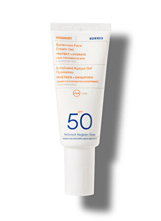 Korres Yoghurt Güneş Koruyucu (Yüz) SPF50 40ml