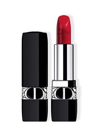 Rouge Dior 743 Rouge Zinnia Satin Ruj