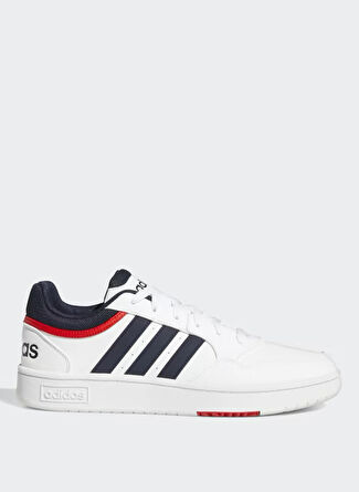 adidas GY5427 HOOPS 3.0 Beyaz - Lacivert Erkek Lifestyle Ayakkabı