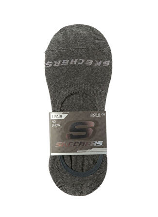 Skechers S221487-003 Socks U No Show Sock Siyah Unisex Çorap