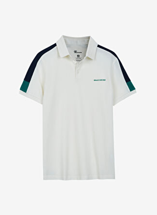 Мужская футболка Skechers Düz Kirik Polo S221047-102 Colorblock Polo
