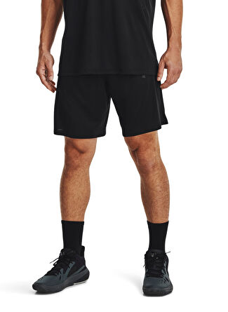 Under Armour 1370220 Ua Baseline 10' Short Normal Bel Düz Siyah Erkek Şort