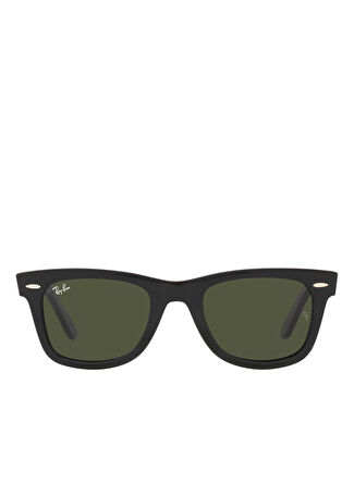 Ray-Ban Original Wayfarer Bio-Acetate RB2140 Kare Siyah Unisex Güneş Gözlüğü