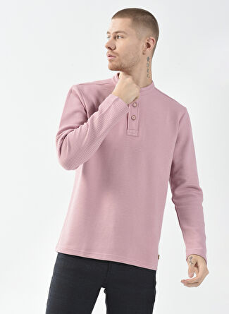 U.S. Polo Assn. Hakim Yaka Pembe Erkek Sweatshırt MAU