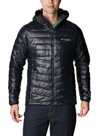 Мужская куртка Columbia WO2808 PLATINUM PEAK HOODED Kapüşon Yaka Normal Normal Kalip