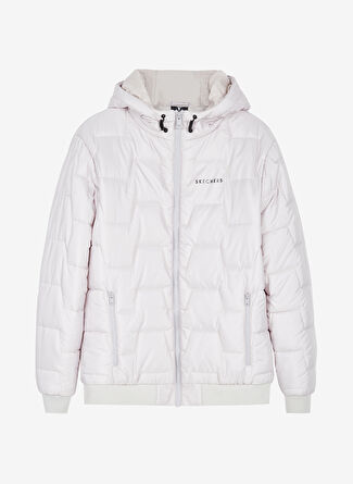 Мужская куртка Skechers S222060-013Outerwear M Padded Jacke Taş Kapüşon Yaka Regular Fit
