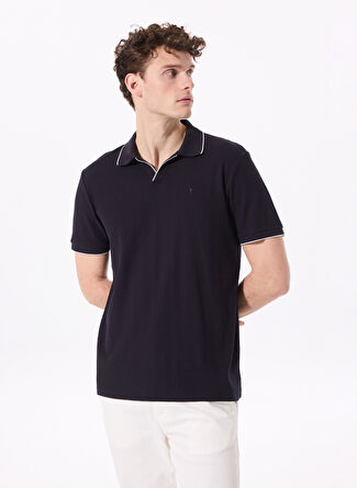 Fabrika Comfort Lacivert Erkek Polo Yaka Regular Fit Polo T-Shirt CM SERIUS