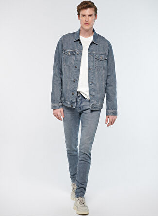 Mavi Açık Mavi Erkek Skinny Fit Denim Pantolon M001070-83703_KVNÃ LT 90's Grey Ma