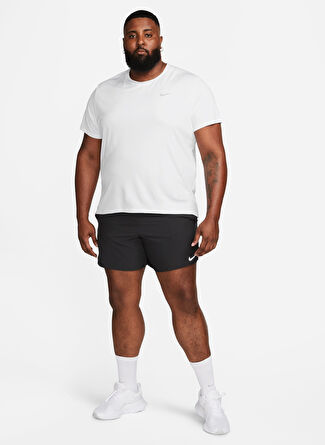 Мужская футболка Nike Bisiklet Yaka Düz DV9315-100 M NK DF UV MILER SS