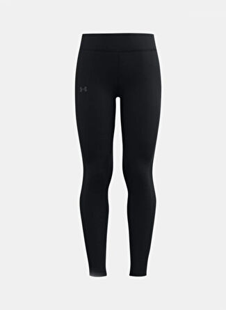 Under Armour Siyah Kız Çocuk Dar Paça Dar Düz Tayt 1366119-001 Motion Legging