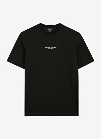 Мужская футболка Skechers Yuvarlak Yaka Düz S231094-001 M Graphic Tee Reflect L
