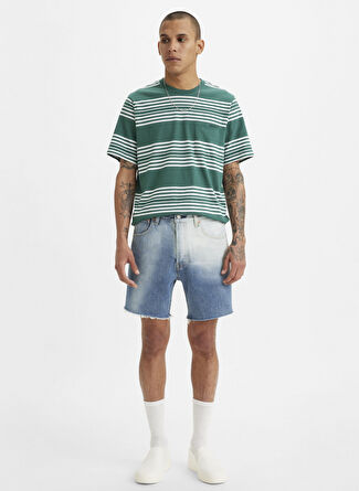 Regular Fit  Lacivert Erkek Denim Şort 7446 85221-0062 501 93