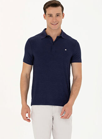 U.S. Polo Assn. Lacivert Erkek Polo T-Shirt RIMIN